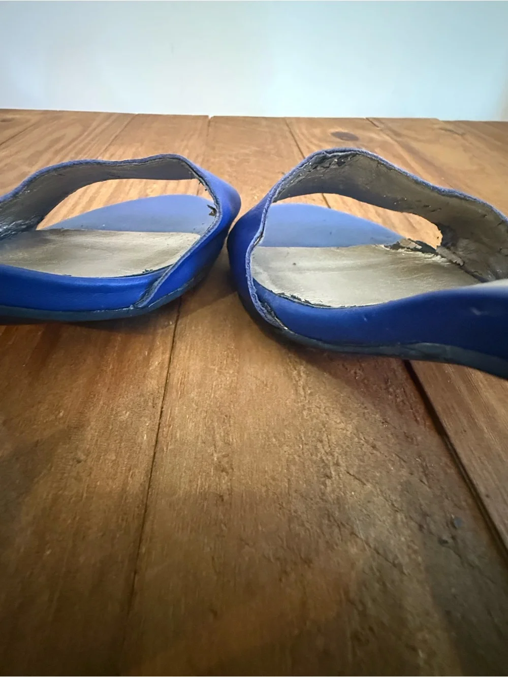 Seychelles & Corey Lynn Calter Black & Blue Heels. Size 7.